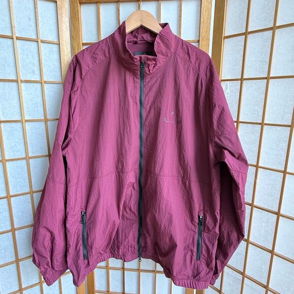 Air Jordan 23 Engineered Zip Up Windbreaker Jacket in Cherrywood Red | XL - Picture 3 of 9